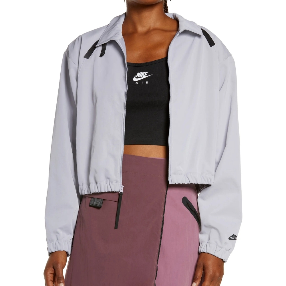 NWT Nike Tech Pack Provence Purple/Black Lightweight Zip Jacket 1X